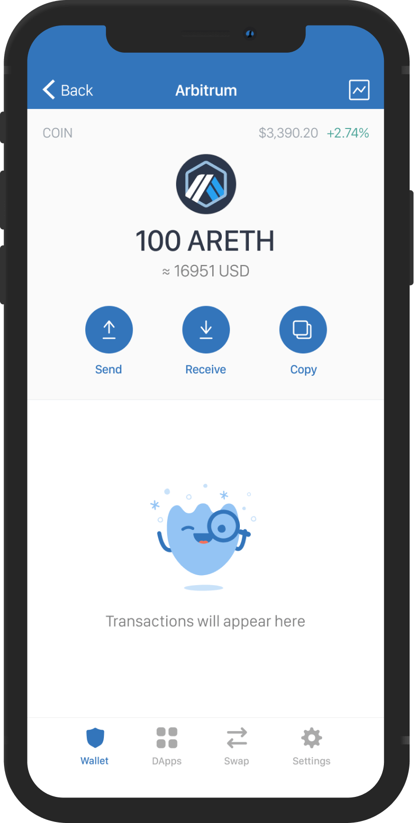 arbitrum mockup