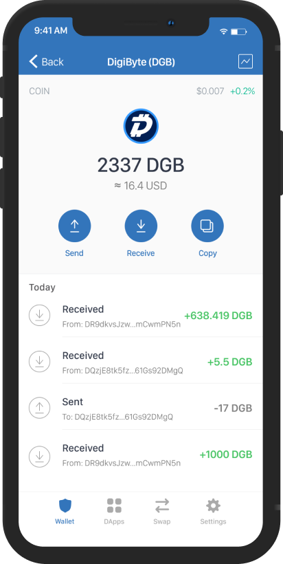 digibyte mockup