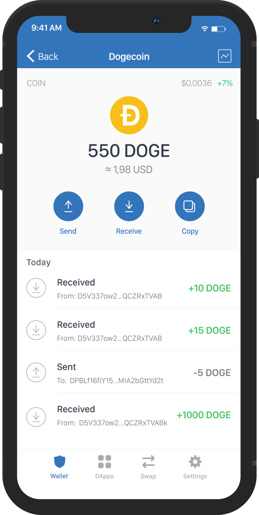 doge mockup