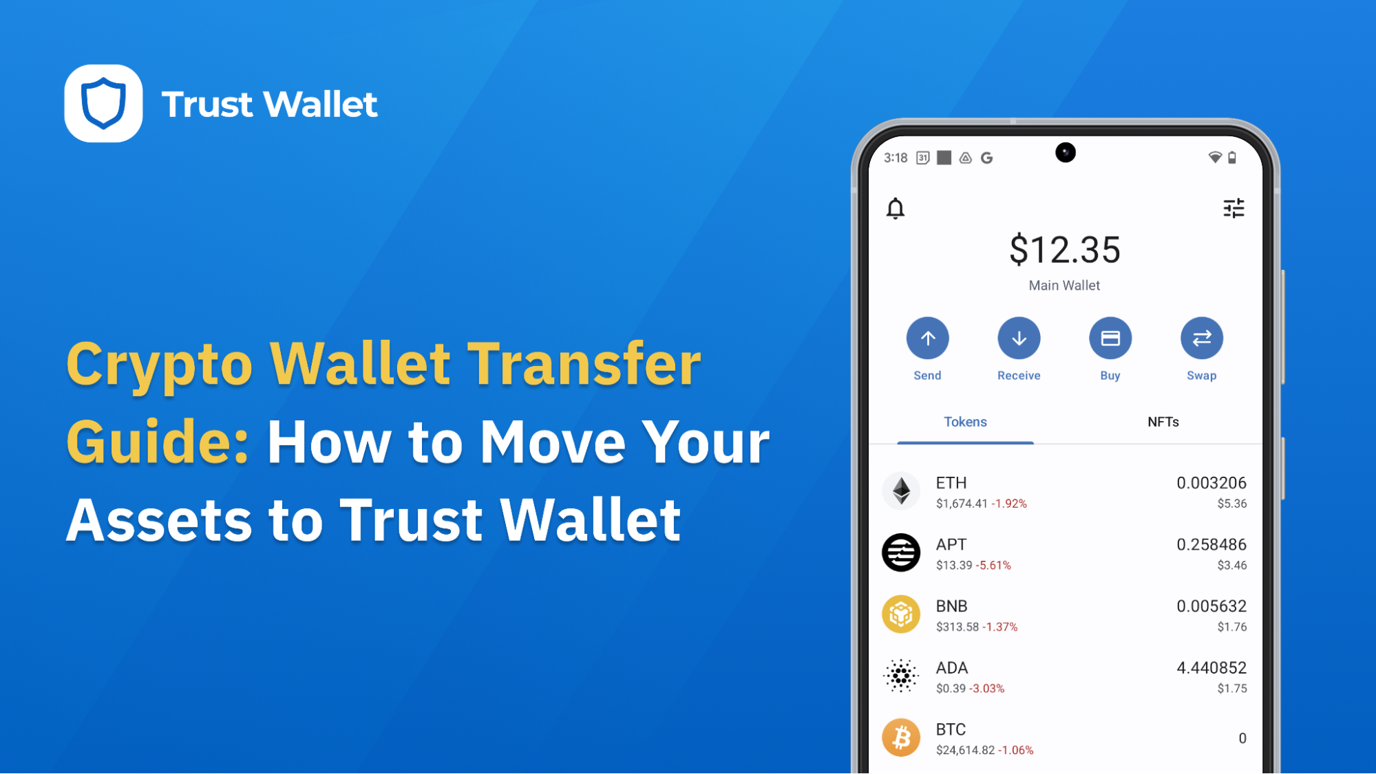 How to Move Your Crypto to Trust Wallet: Step-by-Step Guide