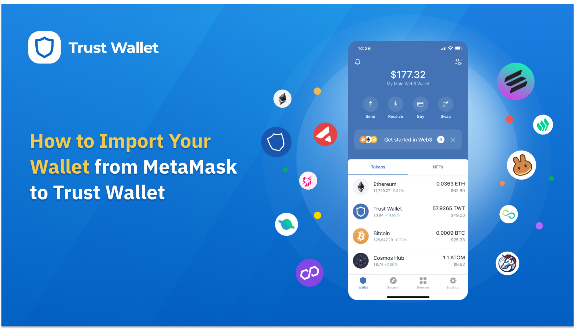 How to Import Your Wallet from Metamask to Trust Wallet 