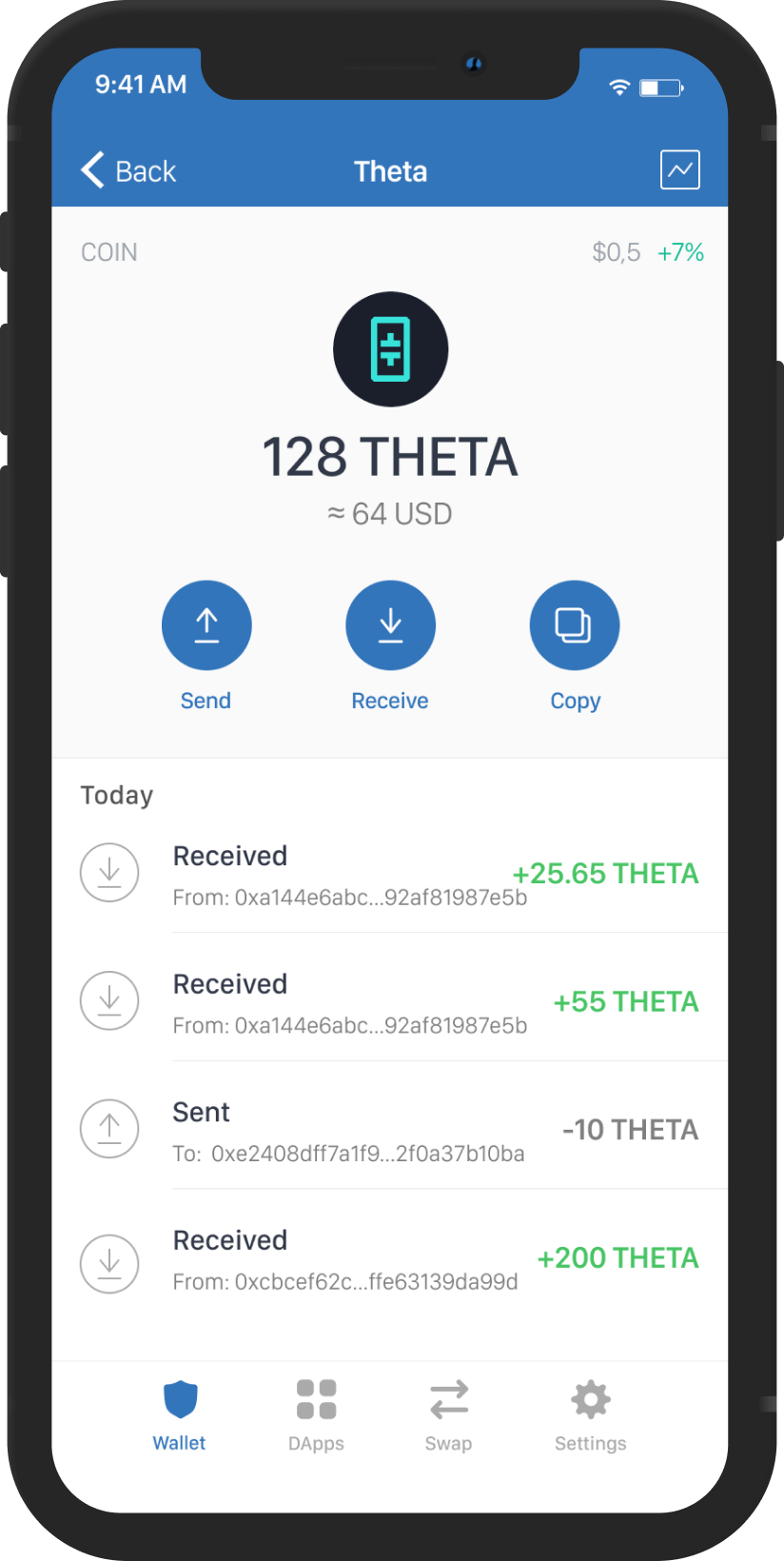 theta mockup