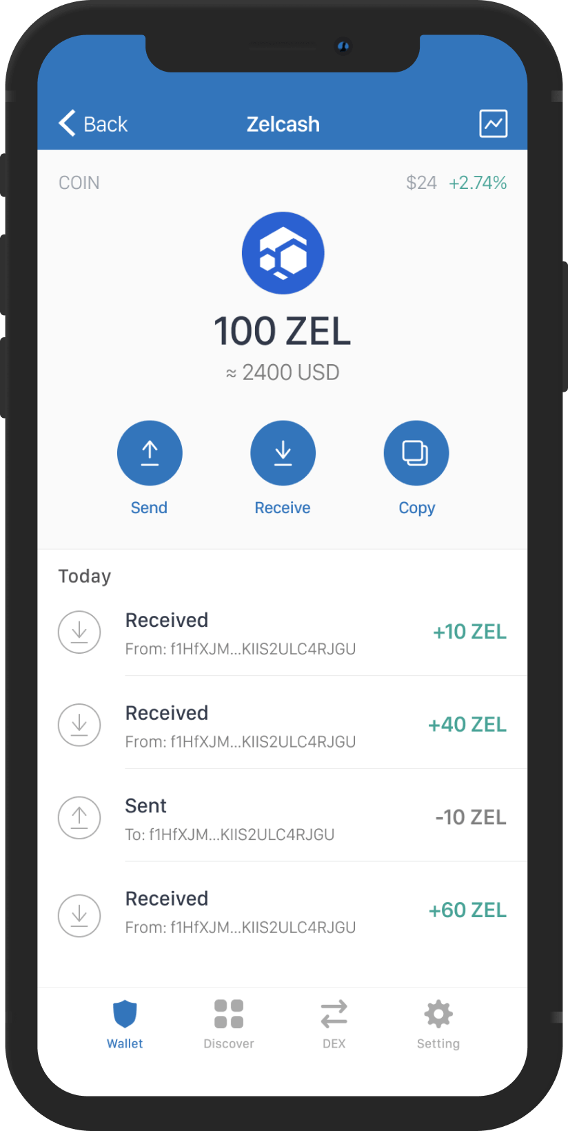 zelcash mockup